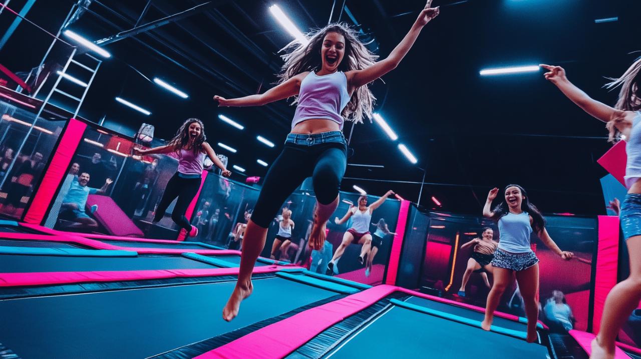 Une journee sportive a Laser Jump : le trampoline park incontournable de Limoges