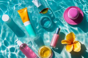 Mon top 5 des produits cosmétiques pour la piscine : protection solaire naturelle et soins après-baignade