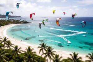 Kitesurf en Martinique : les meilleures périodes pour rider sur les spots de l&rsquo;île